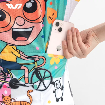 Preview: ROCKBROS | Damen Kurzarm Radtrikot – Atmungsaktive Fahrradbekleidung, Cycling Jersey für den Sommer